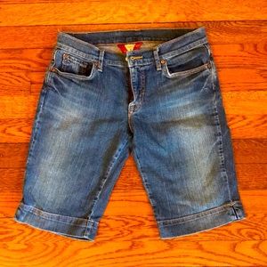 Lucky Brand Bermuda jean shorts